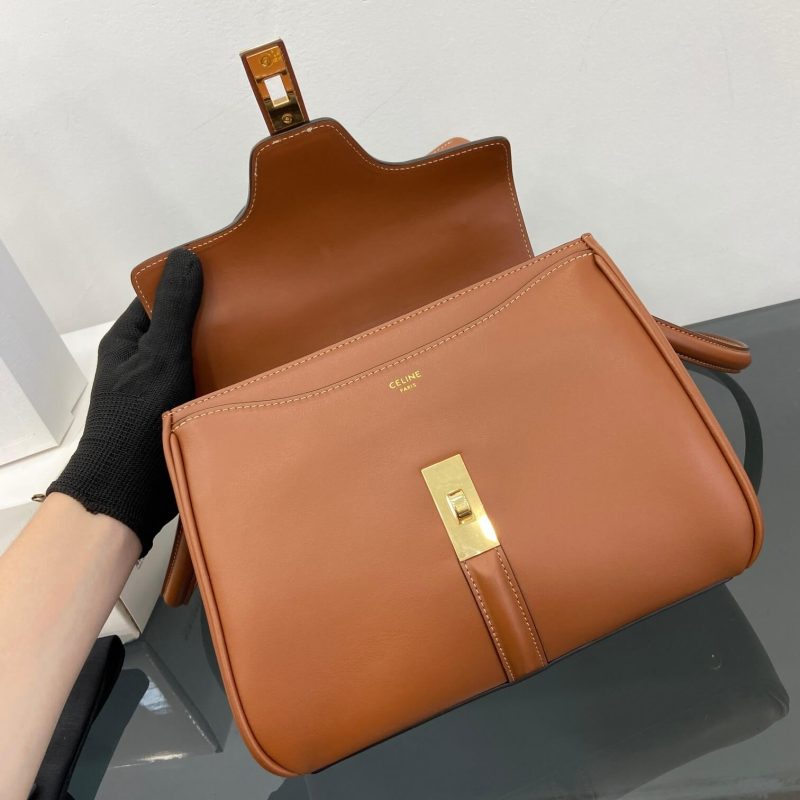 CELINE 16 satin calfskin small bag(high-end grade) - Image 7