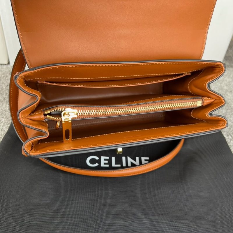 CELINE 16 satin calfskin small bag(high-end grade) - Image 8