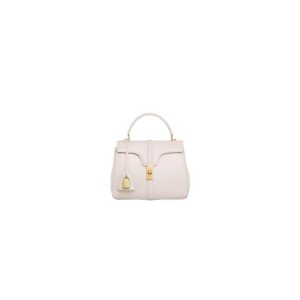 CELINE 16 satin calfskin small bag(high-end grade)