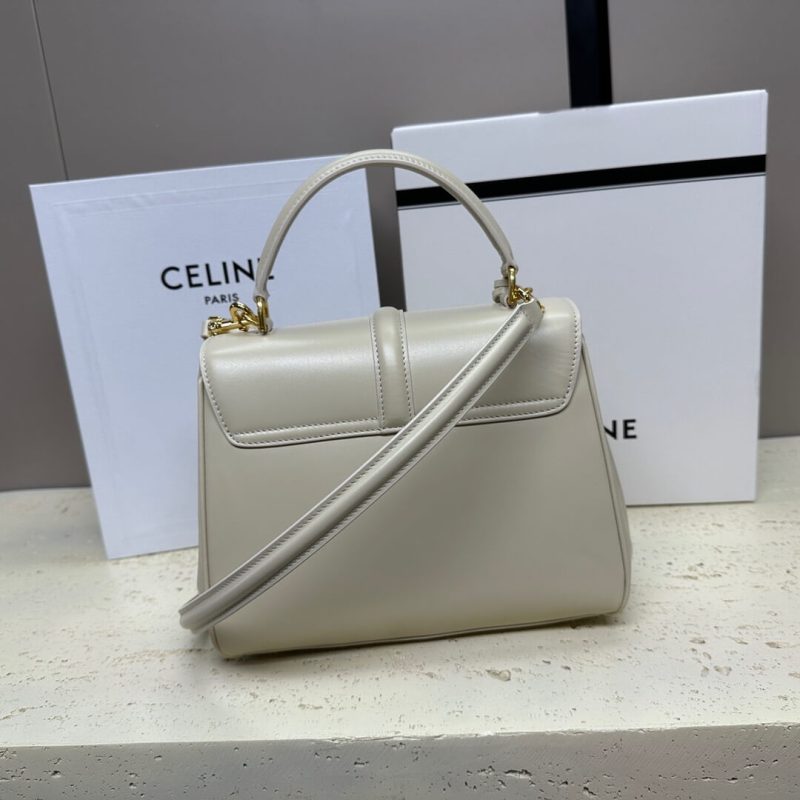 CELINE 16 satin calfskin small bag(high-end grade) - Image 4