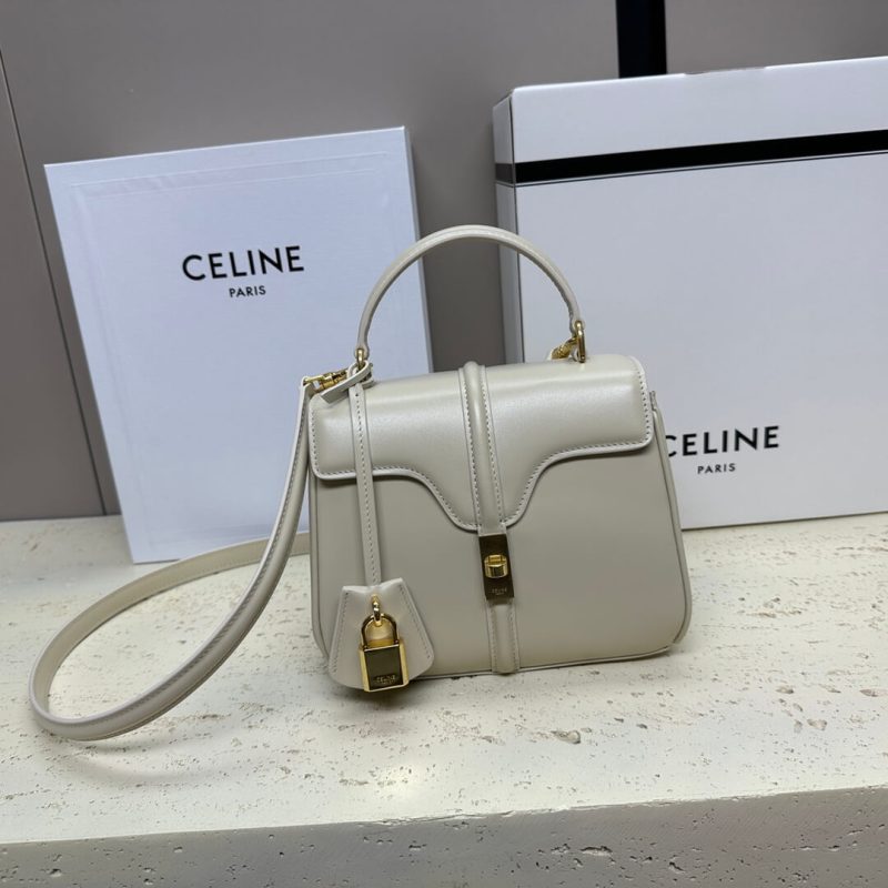 CELINE 16 satin cowhide leather mini bag(high-end grade) - Image 2