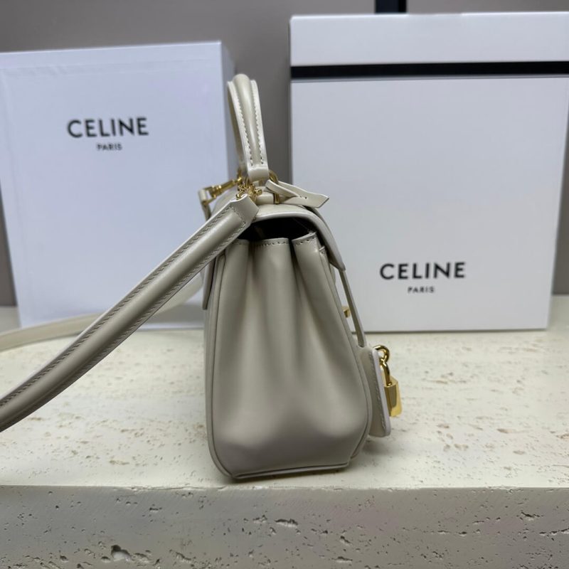 CELINE 16 satin cowhide leather mini bag(high-end grade) - Image 3