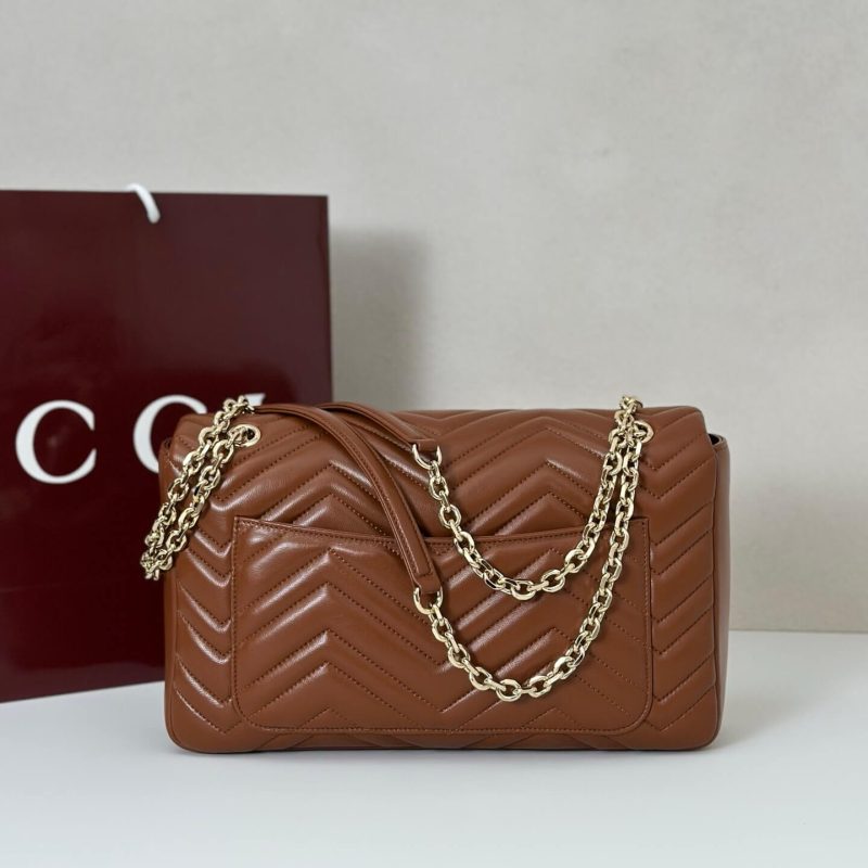 GG Marmont large shoulder bag - Image 4