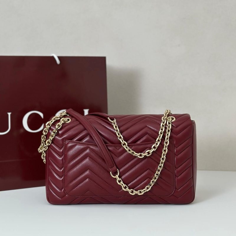 GG Marmont large shoulder bag - Image 4