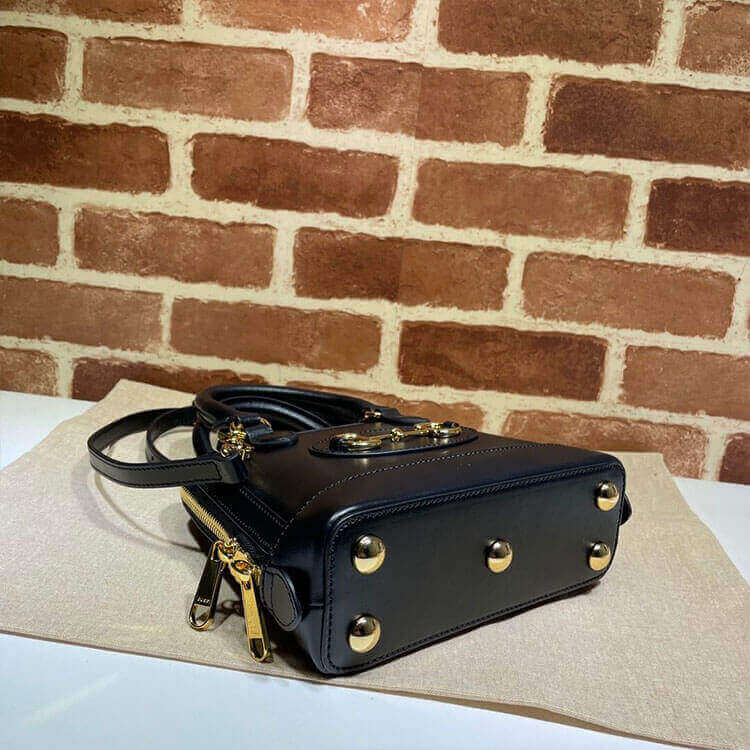 Gucci Horsebit 1955 Mini Top Handle Bag 5 Gucci Horsebit 1955 Mini Top Handle Bag - Image 5