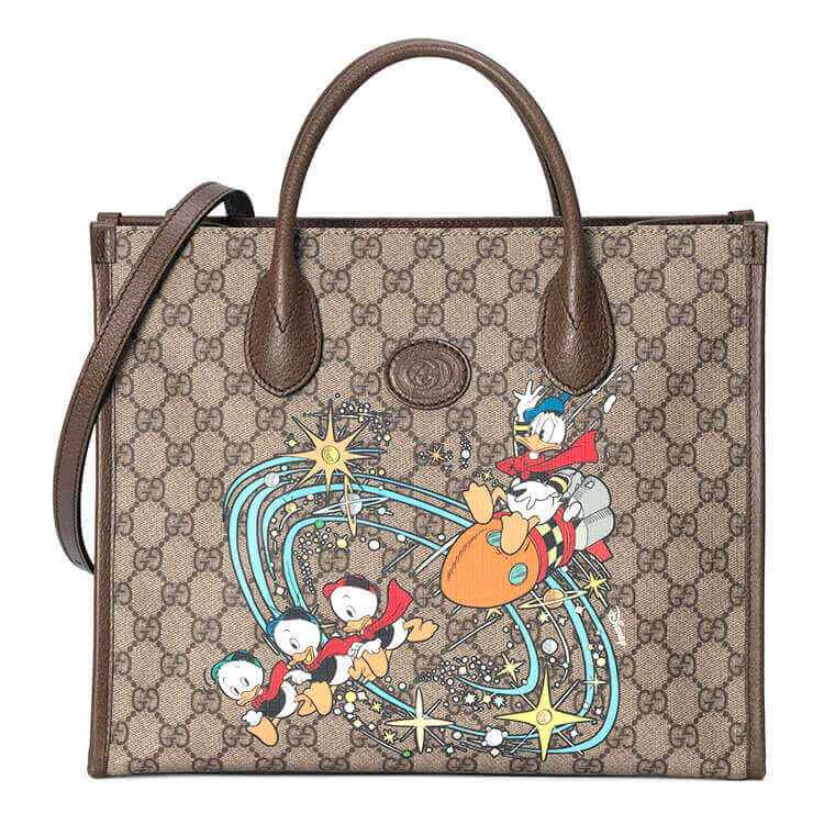 Disney x Gucci Donald Duck Tote Bag 1 Disney x Gucci Donald Duck Tote Bag