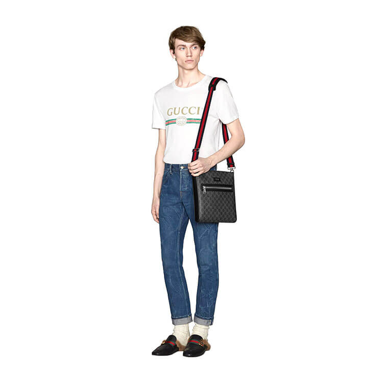 Gucci GG Black Messenger 7 Gucci GG Black Messenger - Image 7