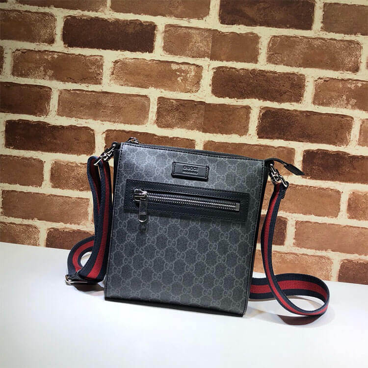 Gucci GG Black Small Messenger Bag 2 Gucci GG Black Small Messenger Bag - Image 2