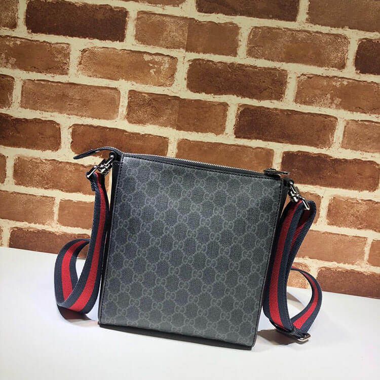 Gucci GG Black Small Messenger Bag 4 Gucci GG Black Small Messenger Bag - Image 4