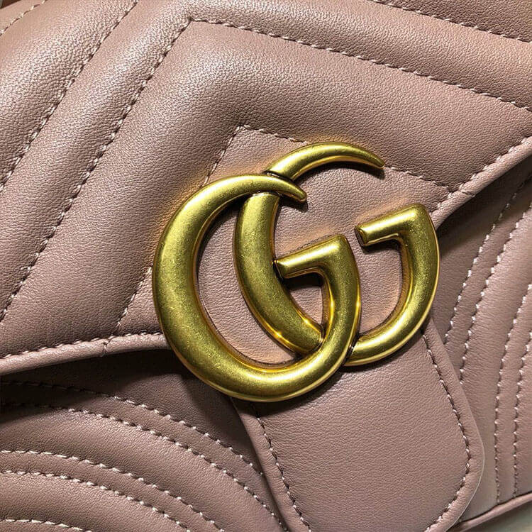 Gucci GG Marmont Mini Top Handle Bag 6 Gucci GG Marmont Mini Top Handle Bag - Image 6