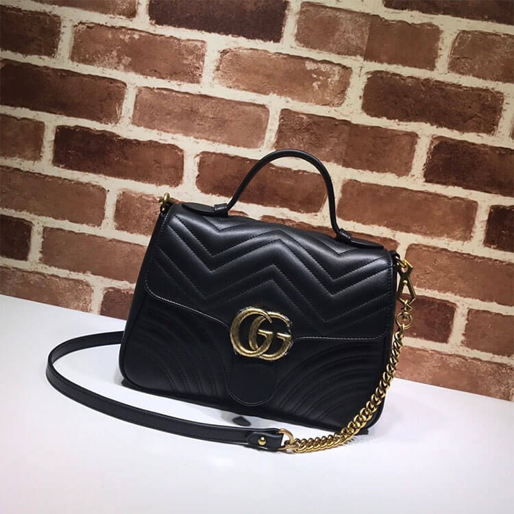 Gucci GG Marmont Small Top Handle Bag 2 Gucci GG Marmont Small Top Handle Bag - Image 2