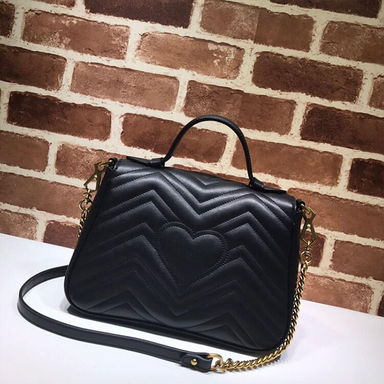 Gucci GG Marmont Small Top Handle Bag 4 Gucci GG Marmont Small Top Handle Bag - Image 4