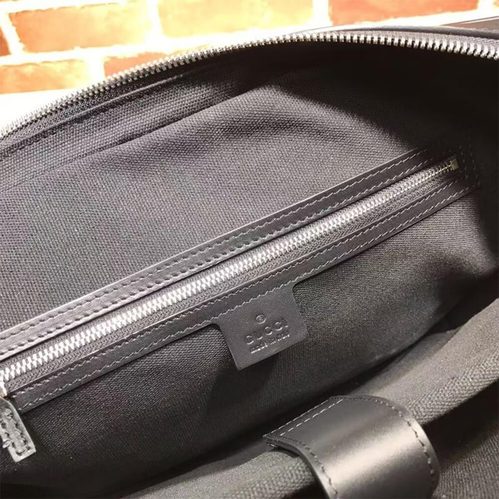 Gucci GG Black Briefcase 7 Gucci GG Black Briefcase - Image 7