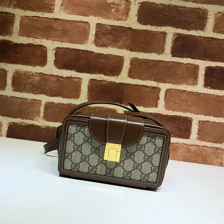 Gucci GG Mini Bag With Clasp Closure 2 Gucci GG Mini Bag With Clasp Closure - Image 2