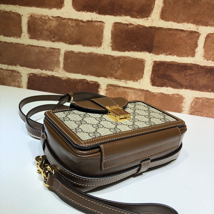 Gucci GG Mini Bag With Clasp Closure 5 Gucci GG Mini Bag With Clasp Closure - Image 5