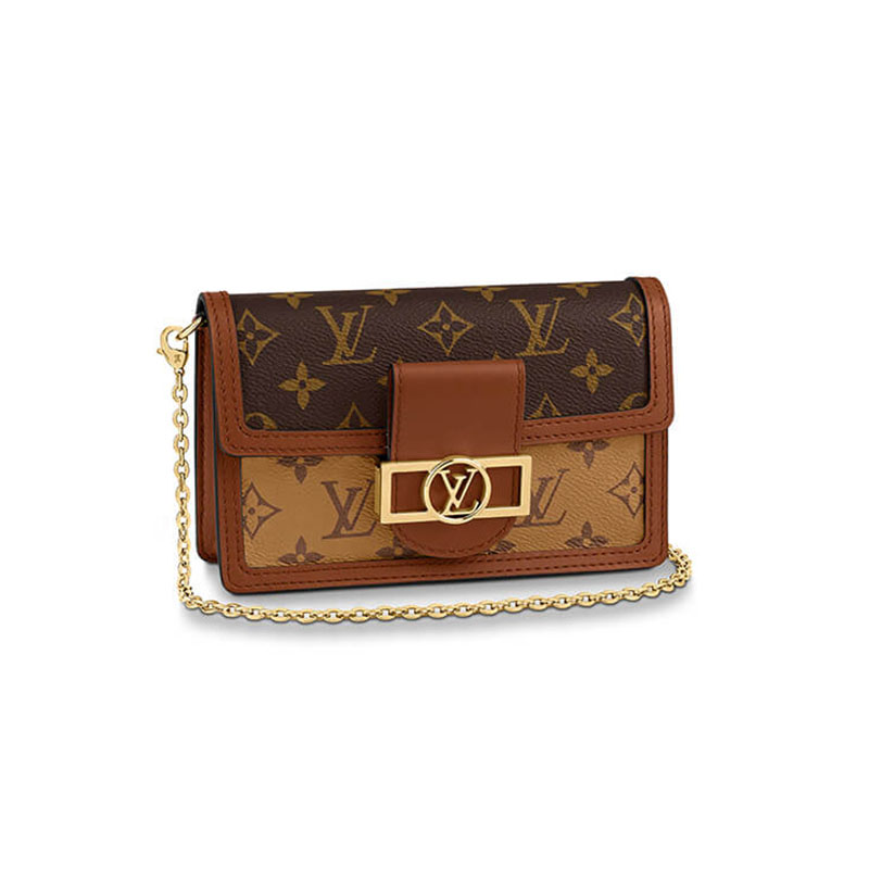 LV Dauphine Chain Wallet 1 LV Dauphine Chain Wallet