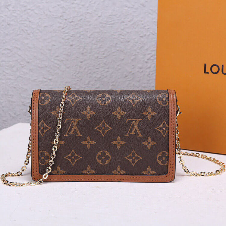 LV Dauphine Chain Wallet 3 LV Dauphine Chain Wallet - Image 4