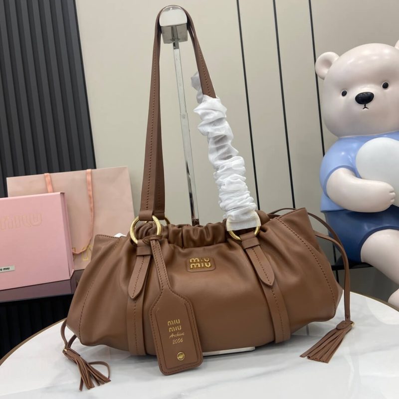 MiuMiu Briarwood Joie Nappa Leather Bag(high-end grade) - Image 2