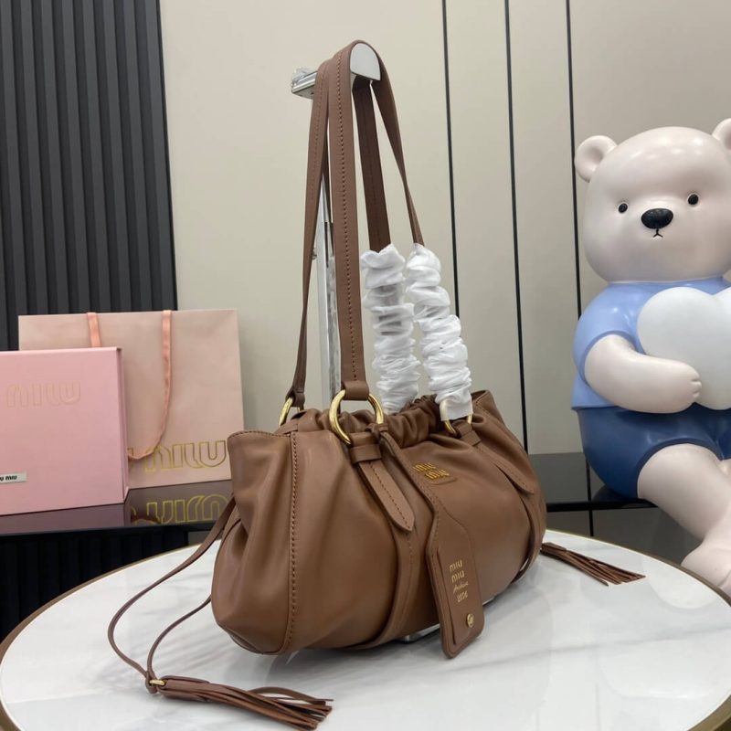 MiuMiu Briarwood Joie Nappa Leather Bag(high-end grade) - Image 3