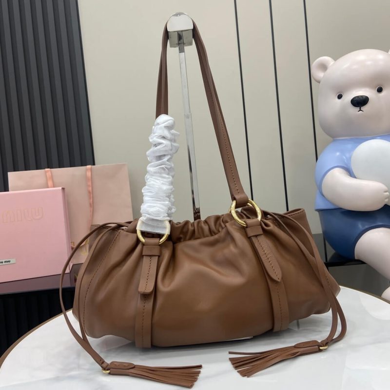 MiuMiu Briarwood Joie Nappa Leather Bag(high-end grade) - Image 4