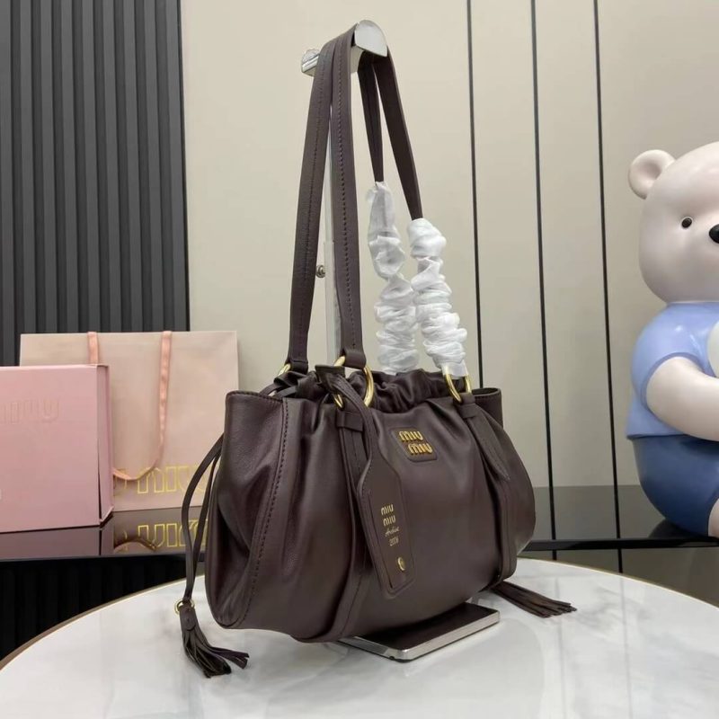 MiuMiu Briarwood Joie Nappa Leather Bag(high-end grade) - Image 3