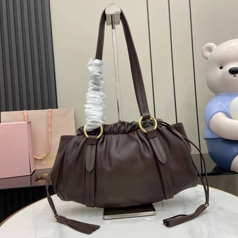 MiuMiu Briarwood Joie Nappa Leather Bag(high-end grade) - Image 4