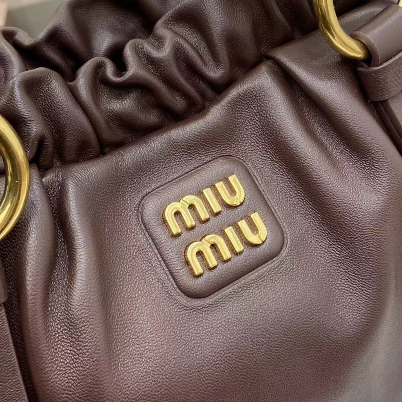 MiuMiu Briarwood Joie Nappa Leather Bag(high-end grade) - Image 6