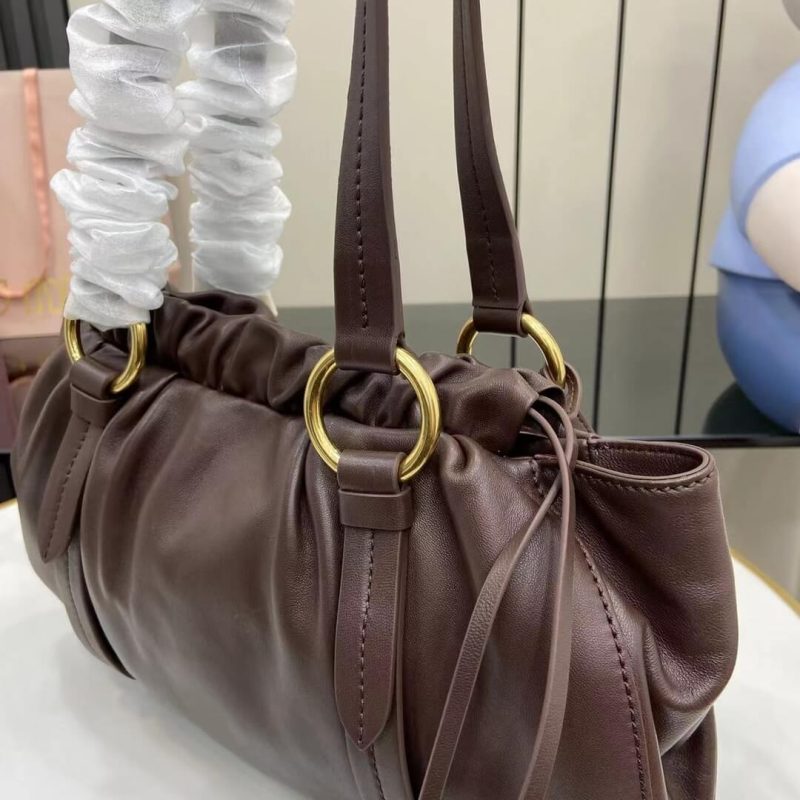 MiuMiu Briarwood Joie Nappa Leather Bag(high-end grade) - Image 7