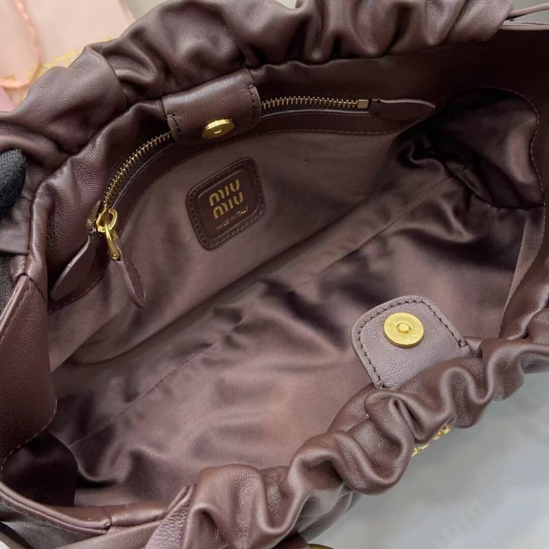MiuMiu Briarwood Joie Nappa Leather Bag(high-end grade) - Image 8