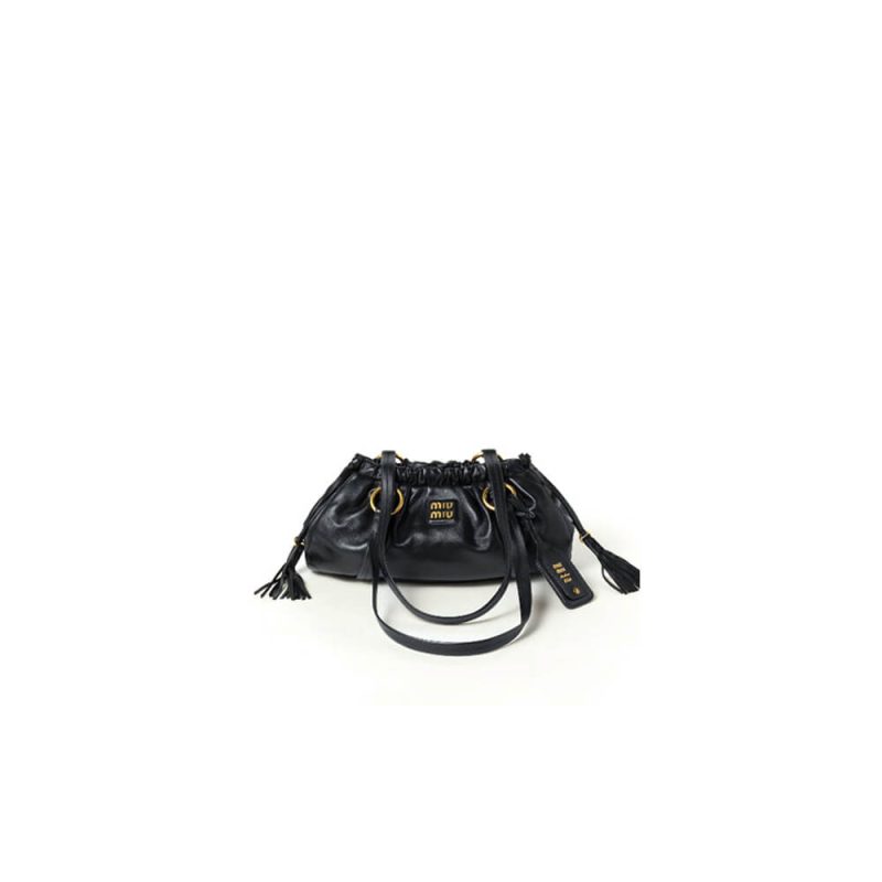 MiuMiu Briarwood Joie Nappa Leather Bag(high-end grade)