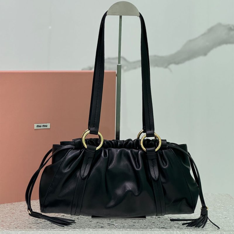 MiuMiu Briarwood Joie Nappa Leather Bag(high-end grade) - Image 4