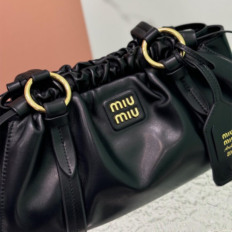 MiuMiu Briarwood Joie Nappa Leather Bag(high-end grade) - Image 6