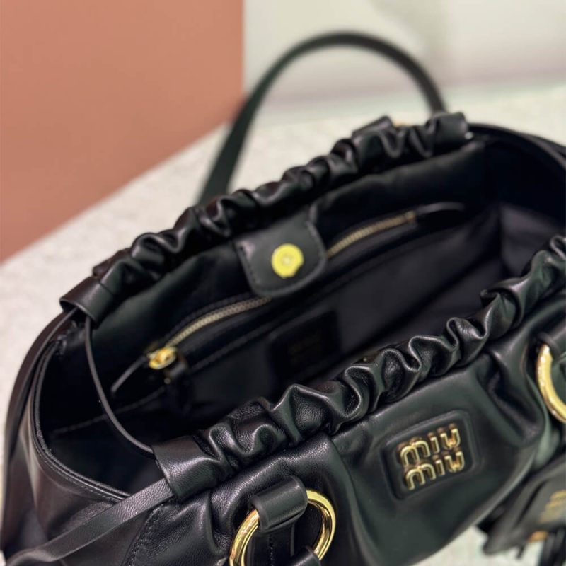 MiuMiu Briarwood Joie Nappa Leather Bag(high-end grade) - Image 8