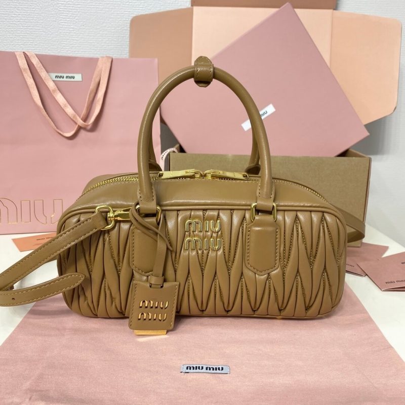 MiuMiu Large Arcadie matelassé nappa leather bag(high-end grade) - Image 2
