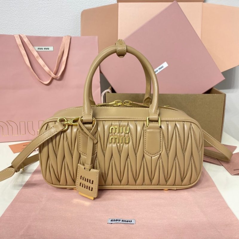 MiuMiu Large Arcadie matelassé nappa leather bag(high-end grade) - Image 2