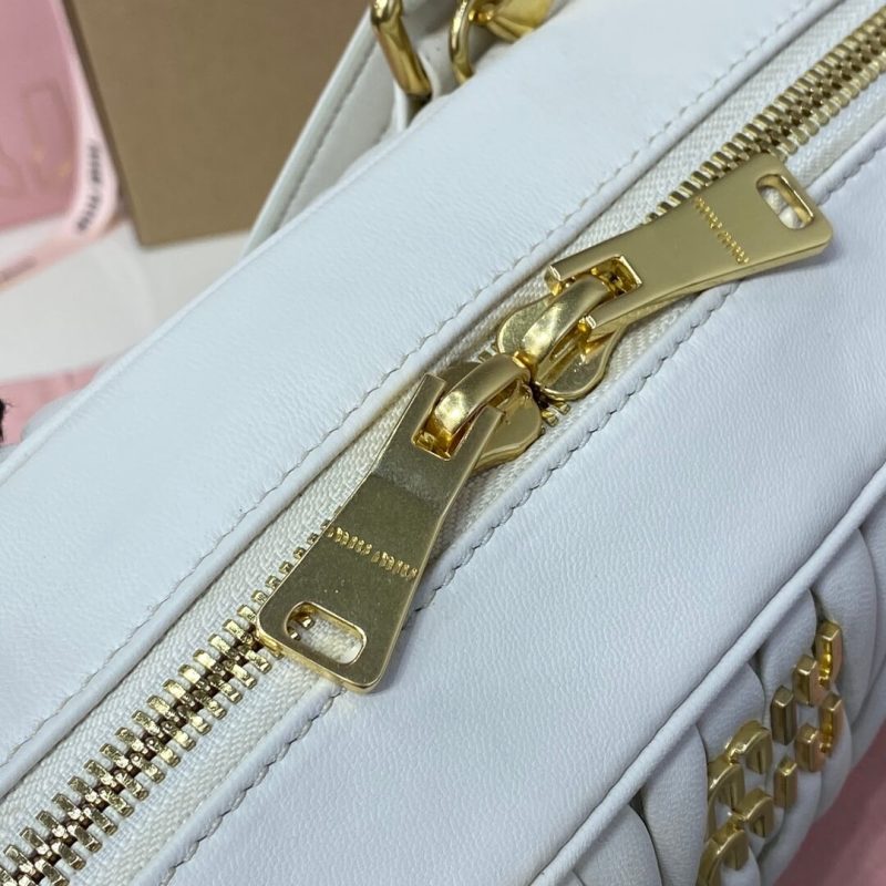 MiuMiu Large Arcadie matelassé nappa leather bag(high-end grade) - Image 7