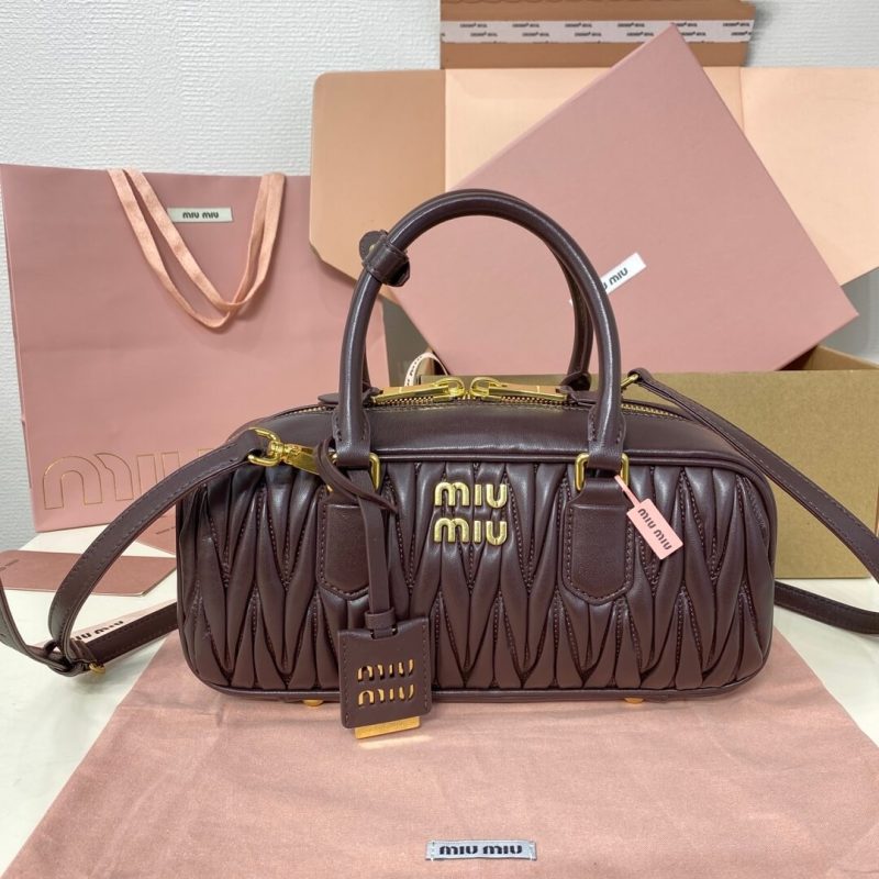 MiuMiu Large Arcadie matelassé nappa leather bag(high-end grade) - Image 2