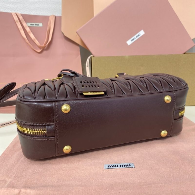 MiuMiu Large Arcadie matelassé nappa leather bag(high-end grade) - Image 5
