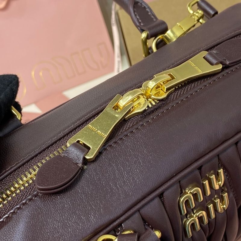 MiuMiu Large Arcadie matelassé nappa leather bag(high-end grade) - Image 7