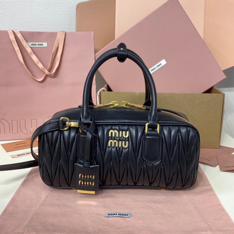 MiuMiu Large Arcadie matelassé nappa leather bag(high-end grade) - Image 2