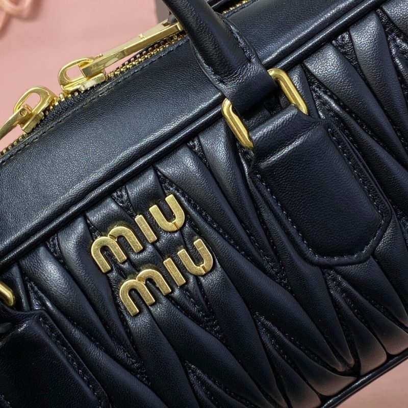 MiuMiu Large Arcadie matelassé nappa leather bag(high-end grade) - Image 6