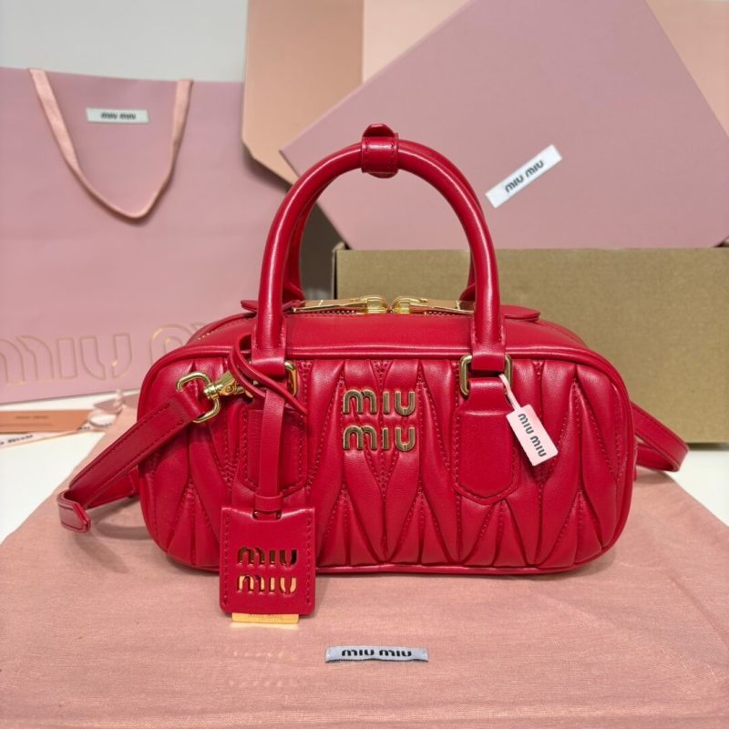 MiuMiu Regular Arcadie matelassé nappa leather bag(high-end grade) - Image 2
