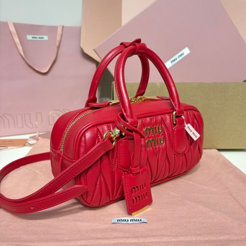 MiuMiu Regular Arcadie matelassé nappa leather bag(high-end grade) - Image 3