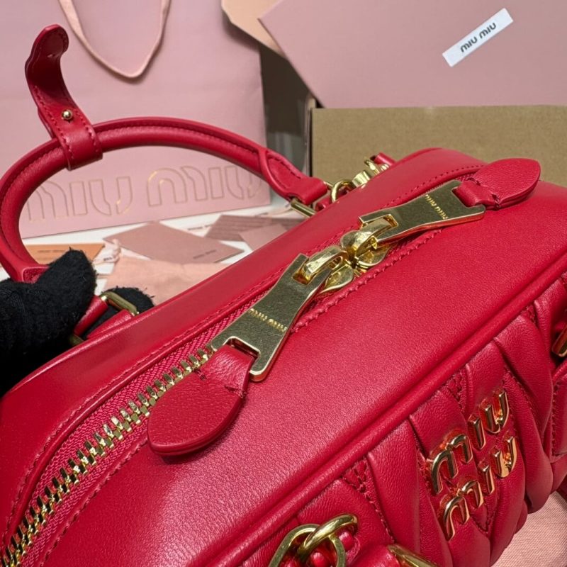 MiuMiu Regular Arcadie matelassé nappa leather bag(high-end grade) - Image 7