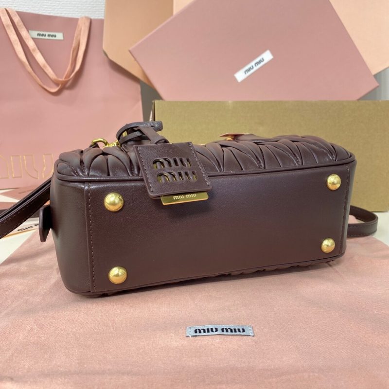MiuMiu Regular Arcadie matelassé nappa leather bag(high-end grade) - Image 5
