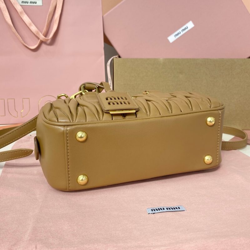 MiuMiu Regular Arcadie matelassé nappa leather bag(high-end grade) - Image 5