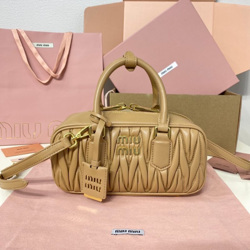 MiuMiu Regular Arcadie matelassé nappa leather bag(high-end grade) - Image 2