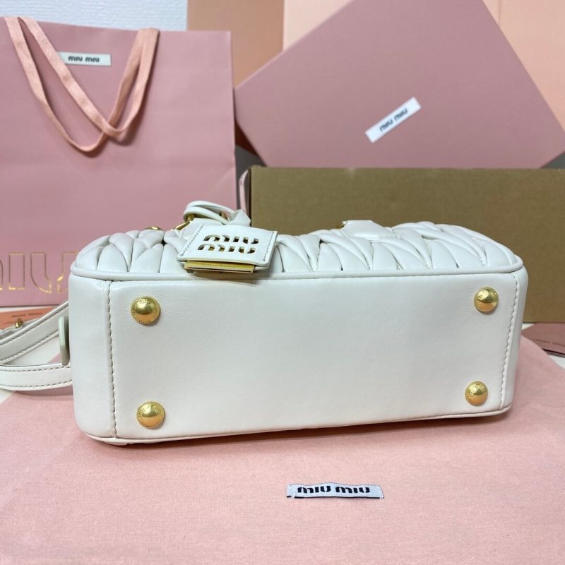 MiuMiu Regular Arcadie matelassé nappa leather bag(high-end grade) - Image 5