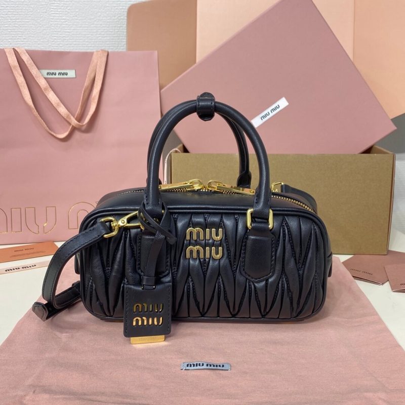 MiuMiu Regular Arcadie matelassé nappa leather bag(high-end grade) - Image 2
