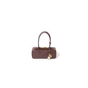 MiuMiu small Beau leather bag(high-end grade)